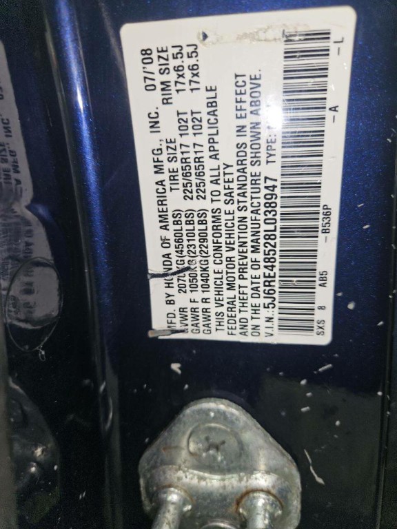 2008 Honda CR-V Image 19
