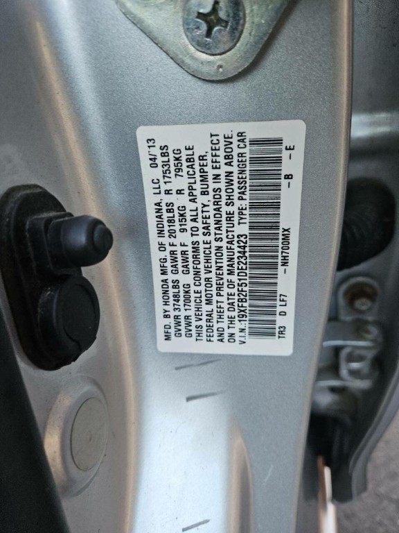 2013 Honda Civic Image 13