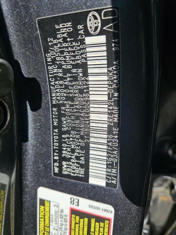 2013 Toyota Corolla Image 10