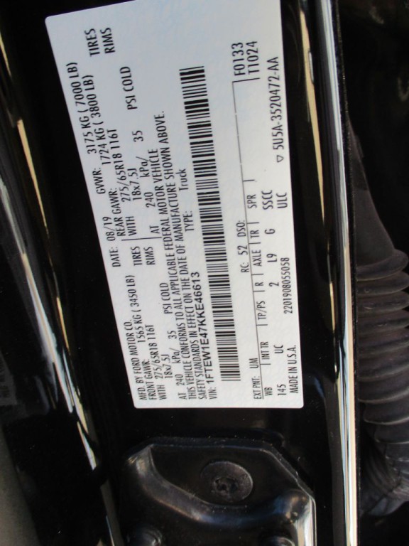 2019 Ford F-150 Image 12