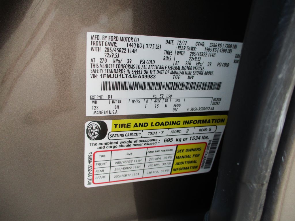 2018 Ford Expedition Image 11