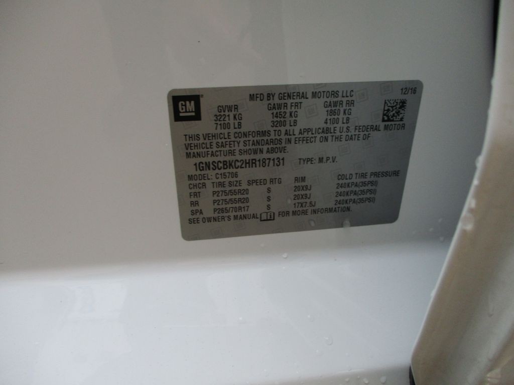 2017 Chevrolet Tahoe Image 10