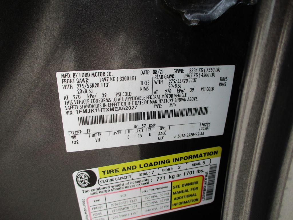 2021 Ford Expedition Image 12