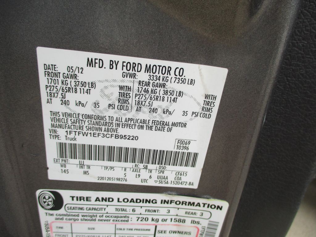 2012 Ford F-150 Image 11