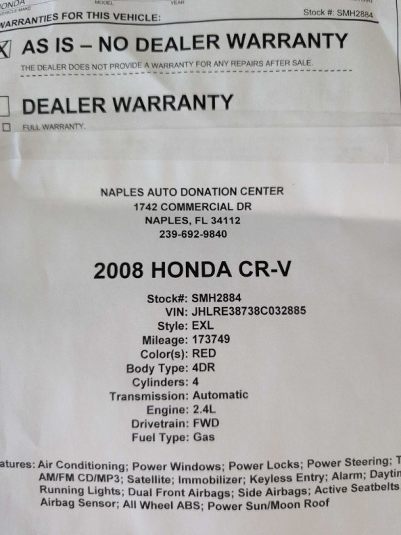 2008 Honda CR-V Image 10