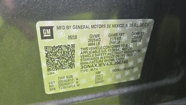 2018 Chevrolet Equinox Image 11