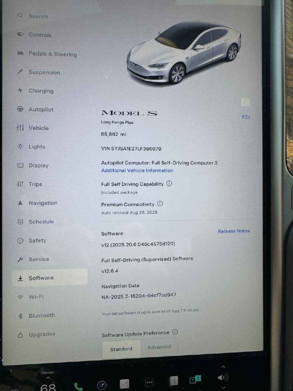 2020 Tesla Model S Image 1