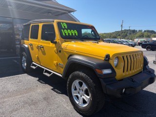 Image for 2019 Jeep Wrangler Unlimited Sport ID: 7637547
