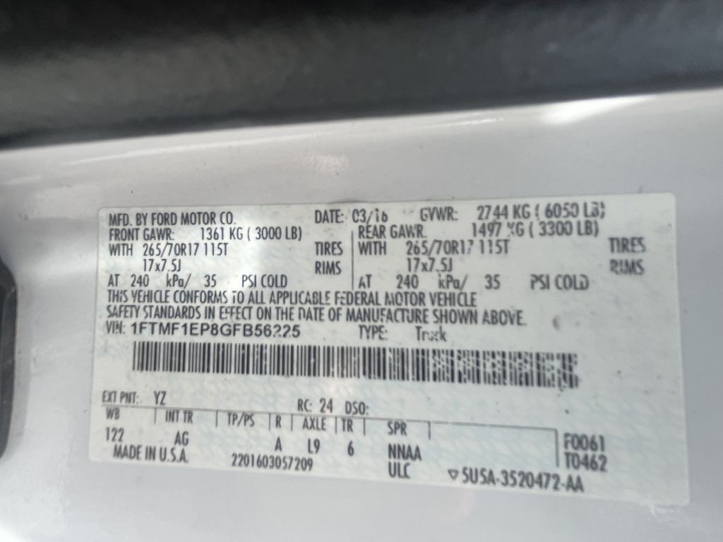 2016 Ford F-150 Image 24