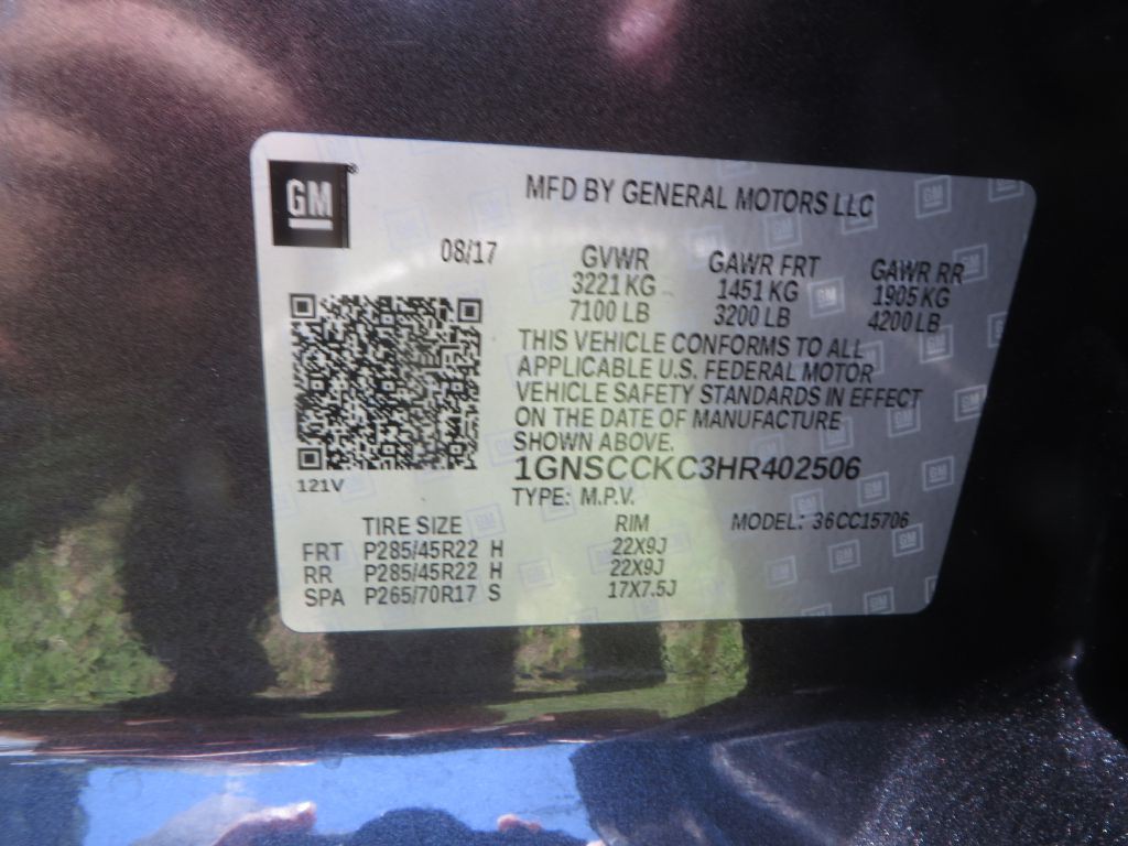 2017 Chevrolet Tahoe Image 28