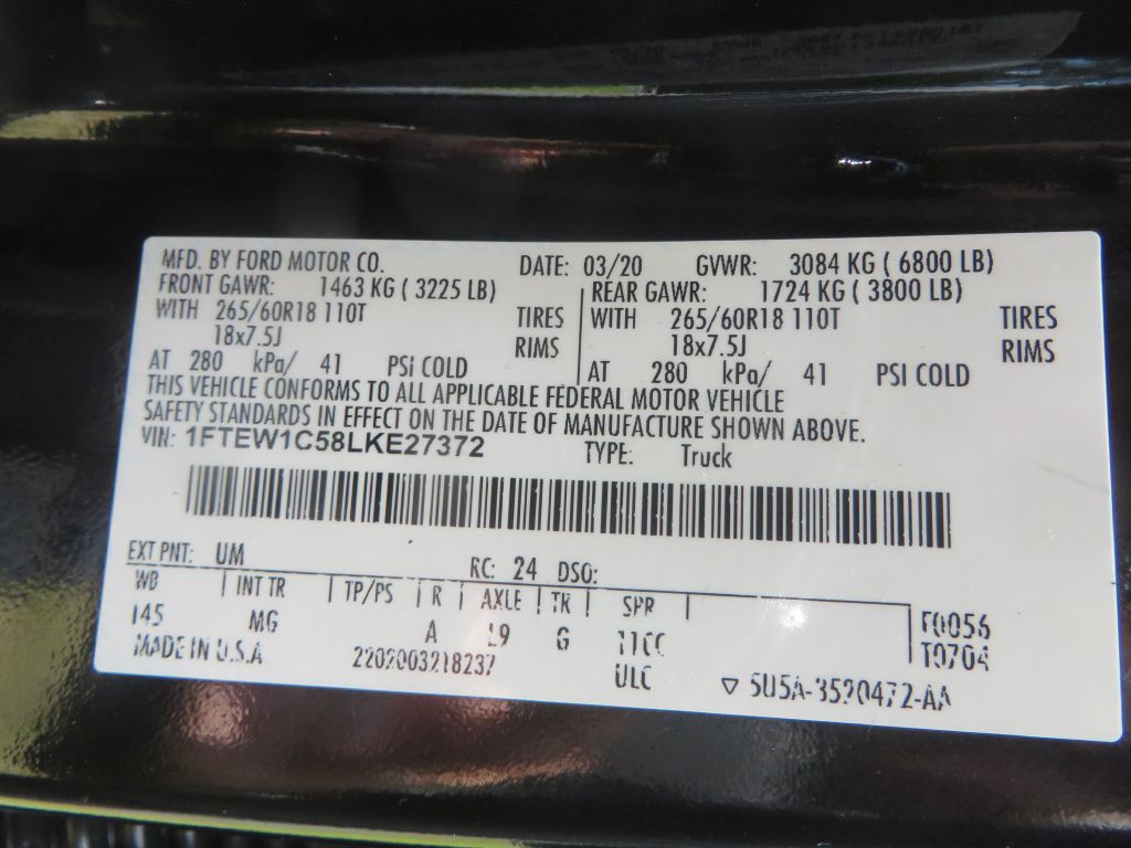 2020 Ford F-150 Image 31
