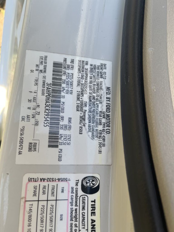 2012 Ford Fusion Image 25