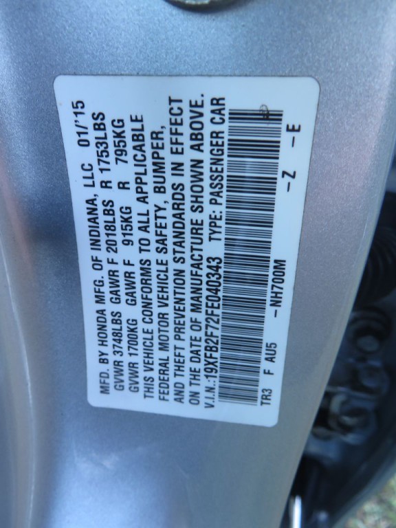 2015 Honda Civic Image 26