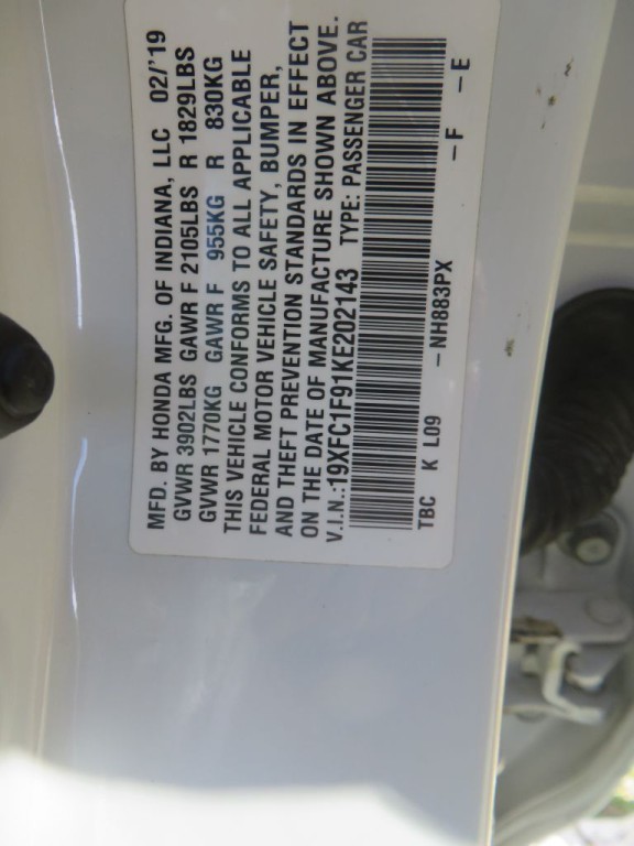 2019 Honda Civic Image 26