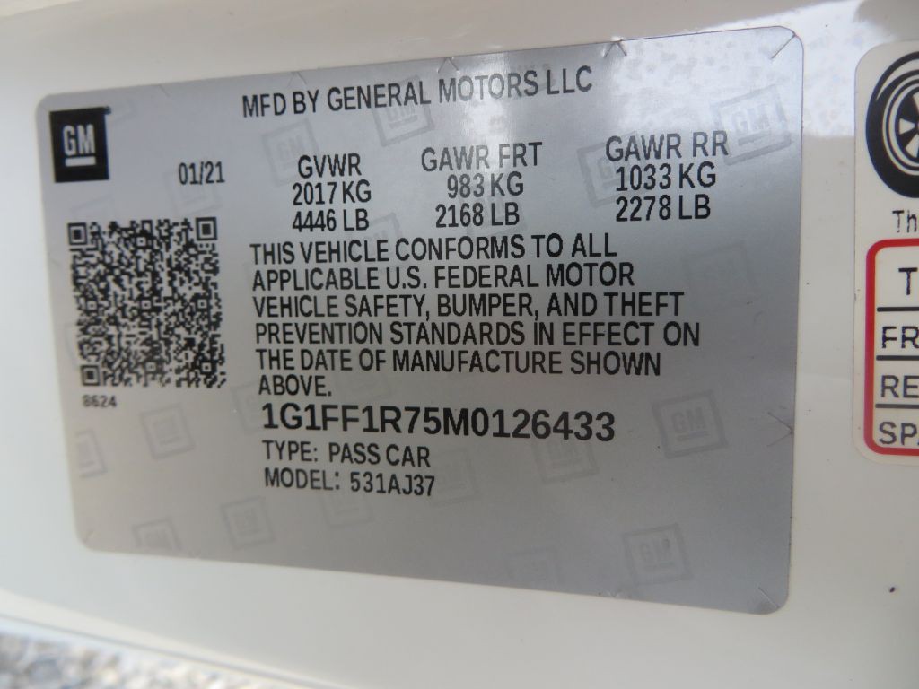 2021 Chevrolet Camaro Image 22