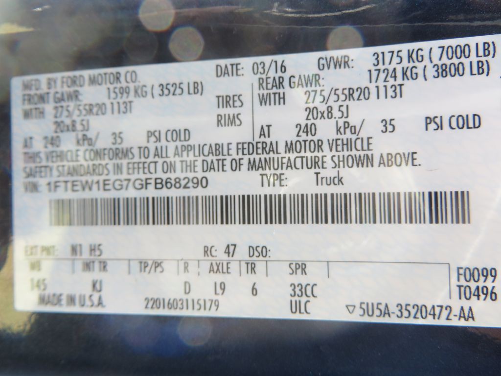 2016 Ford F-150 Image 29