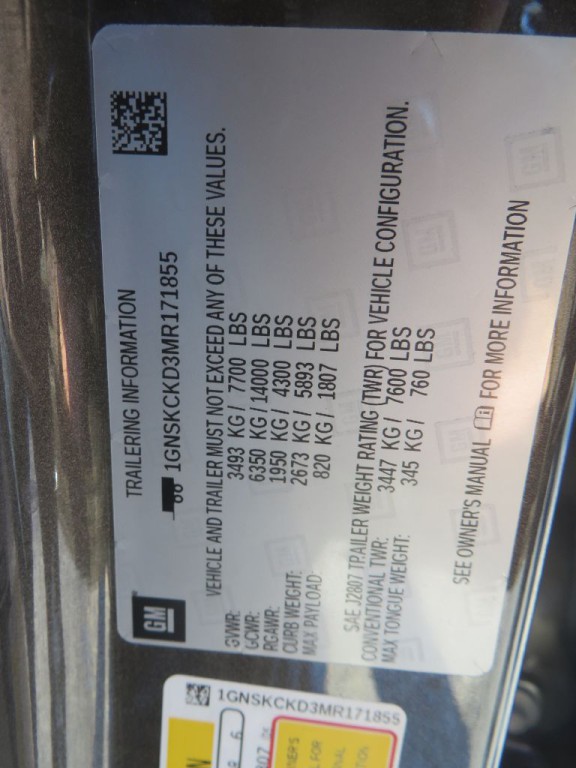 2021 Chevrolet Suburban Image 33