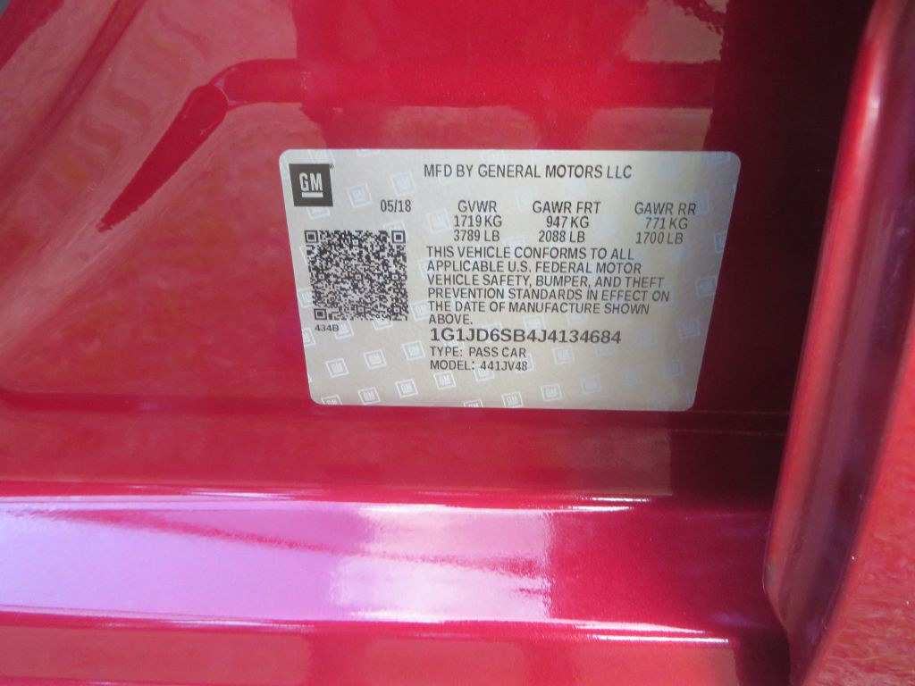 2018 Chevrolet Sonic Image 27