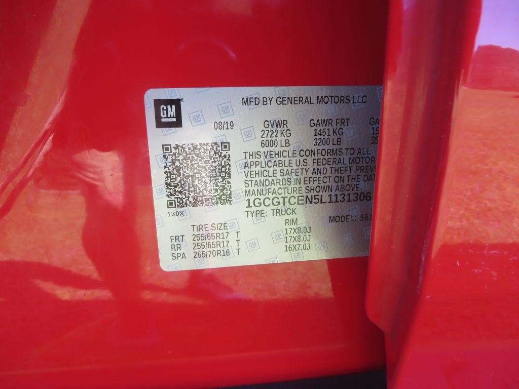 2020 Chevrolet Colorado Image 29