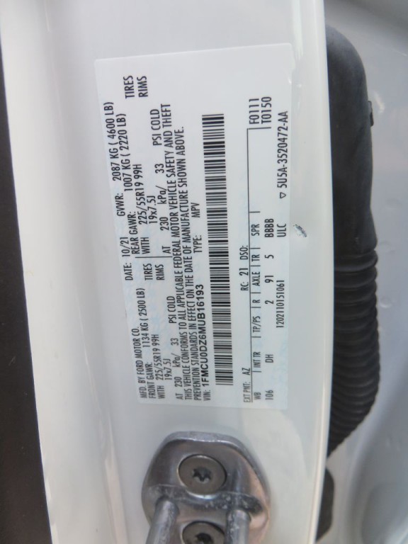 2021 Ford Escape Image 29