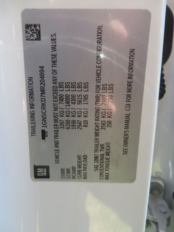 2021 Chevrolet Tahoe Image 31