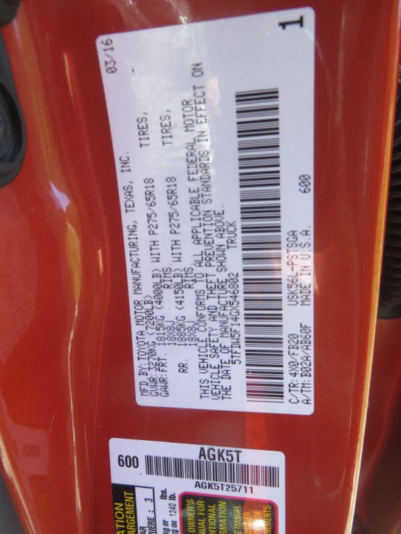 2016 Toyota Tundra Image 29