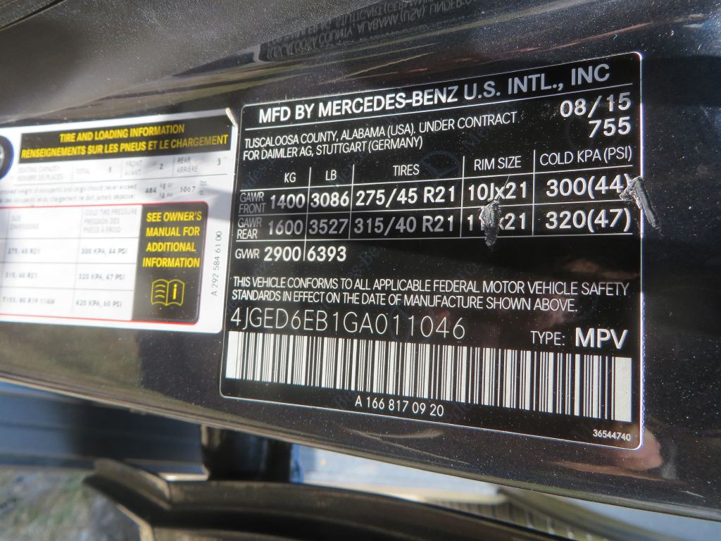 2016 Mercedes-Benz GLE-Class Image 31