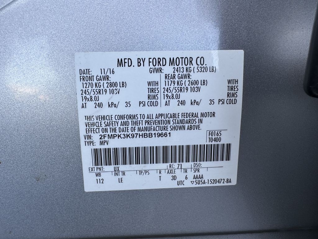 2017 Ford Edge Image 17