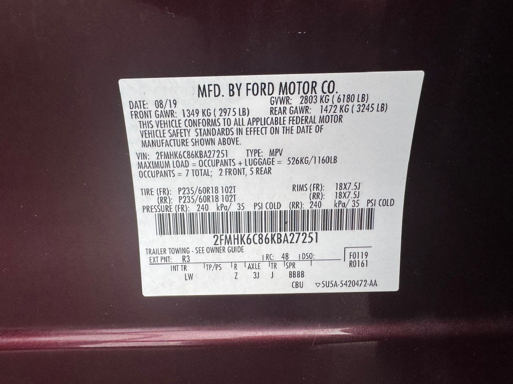 2019 Ford Flex Image 16