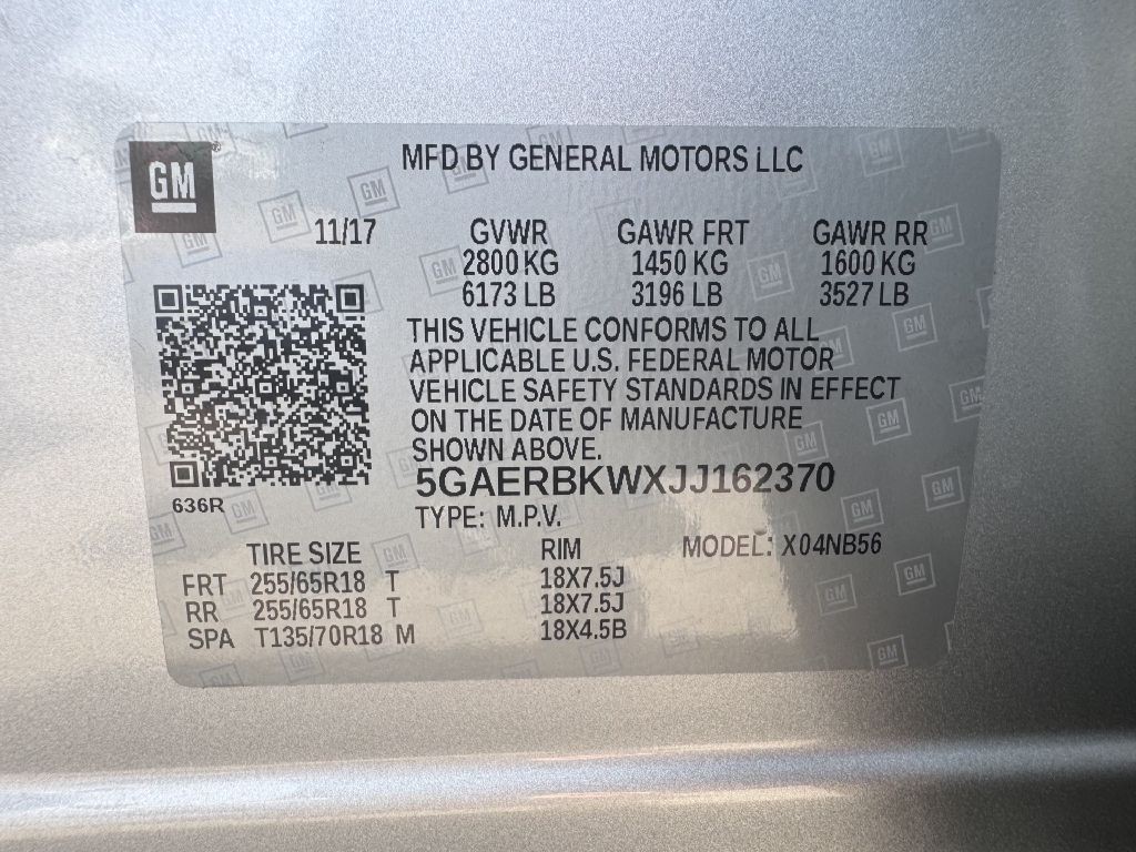 2018 Buick Enclave Image 17