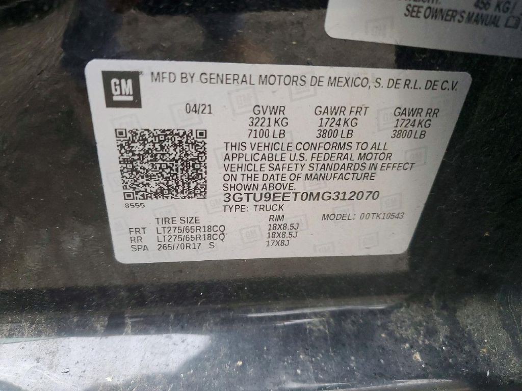 2021 GMC Sierra Image 8