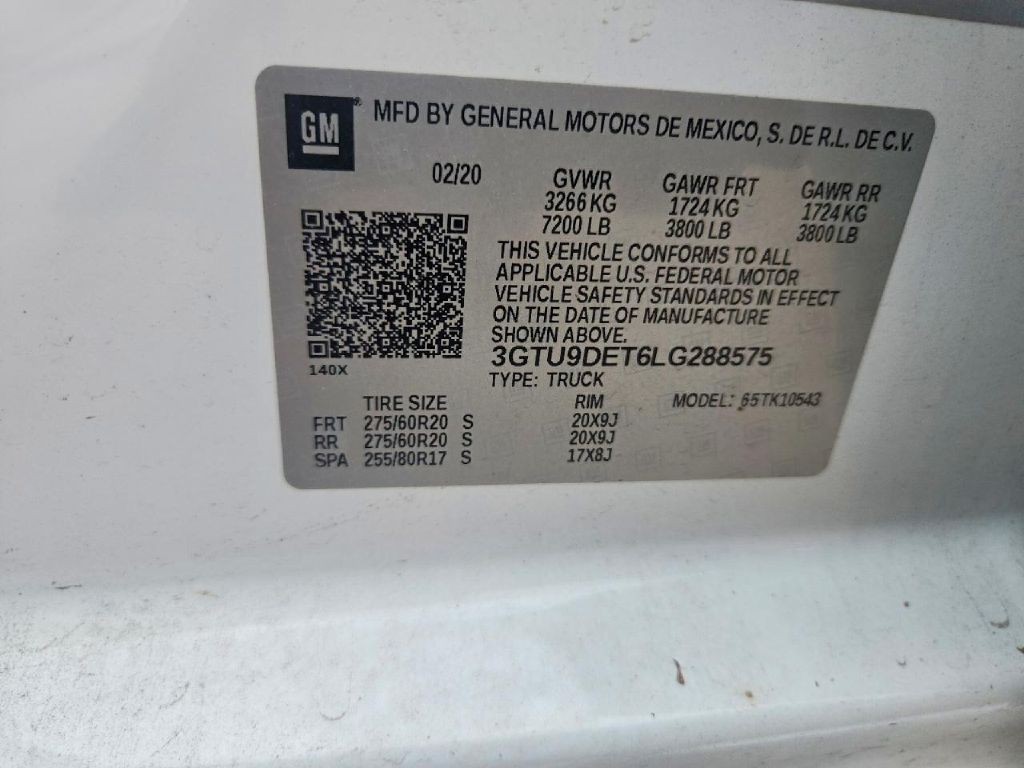 2020 GMC Sierra Image 8