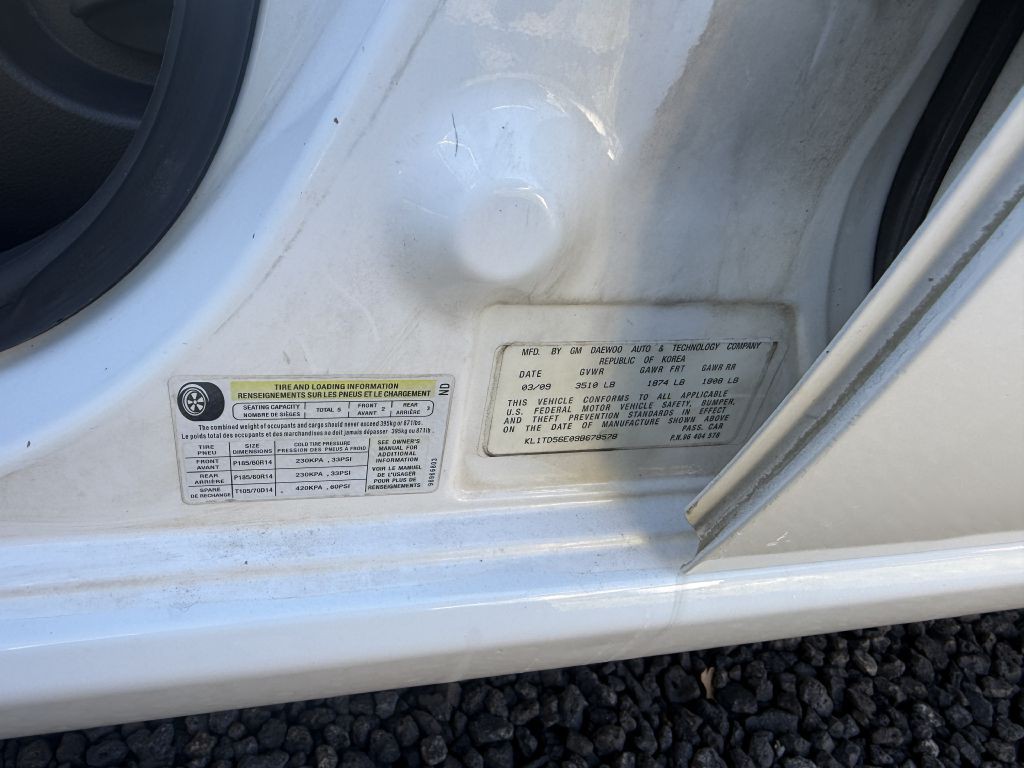 2009 Chevrolet Aveo Image 13