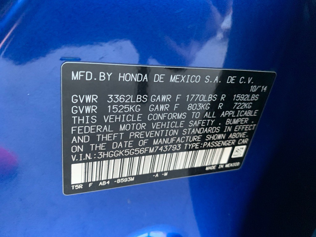 2015 Honda Fit Image 40