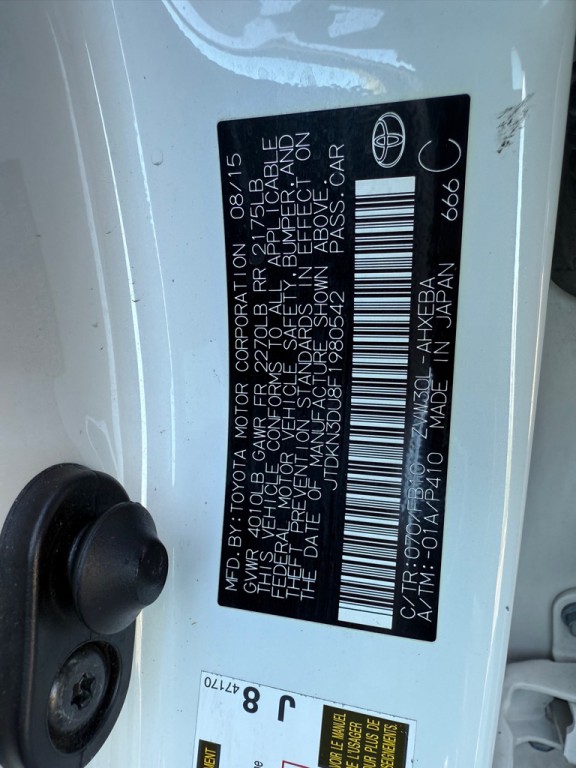 2015 Toyota Prius Image 10