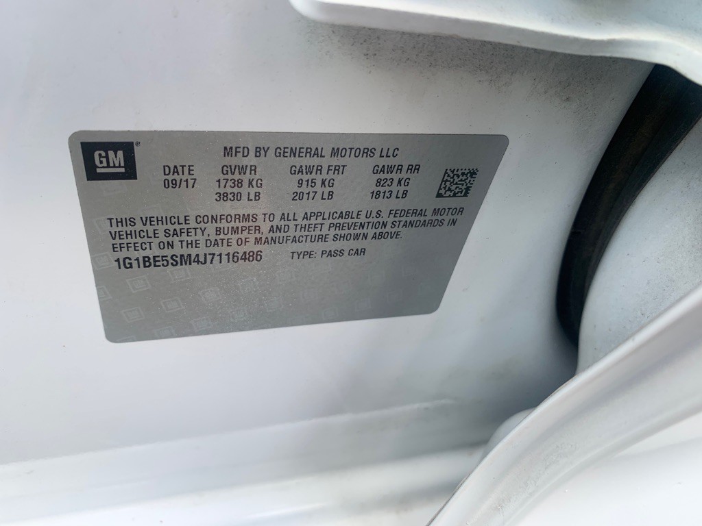 2018 Chevrolet Cruze Image 17