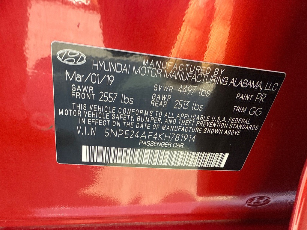 2019 Hyundai Sonata Image 15