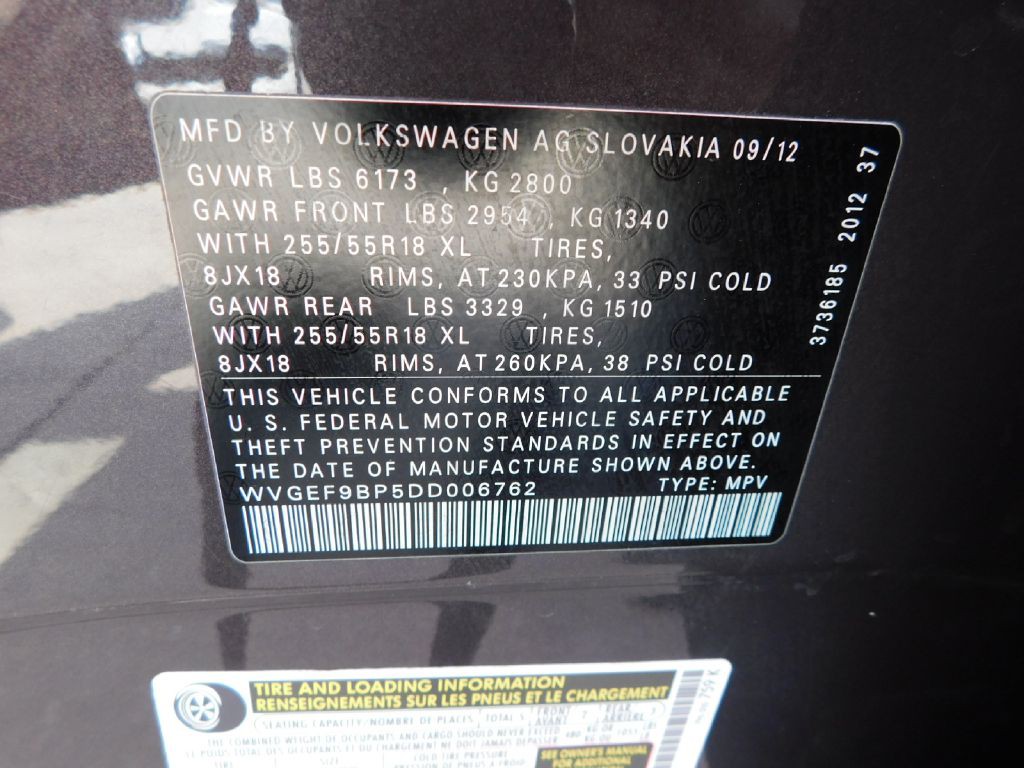 2013 Volkswagen Touareg Image 23