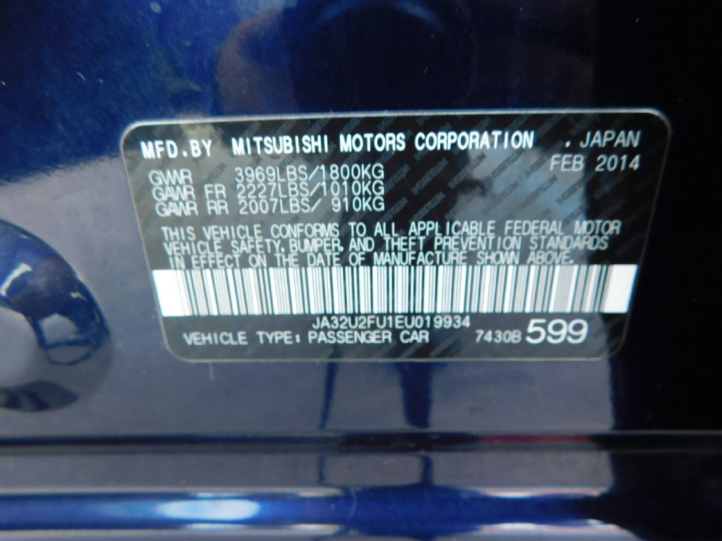 2014 Mitsubishi Lancer Image 13