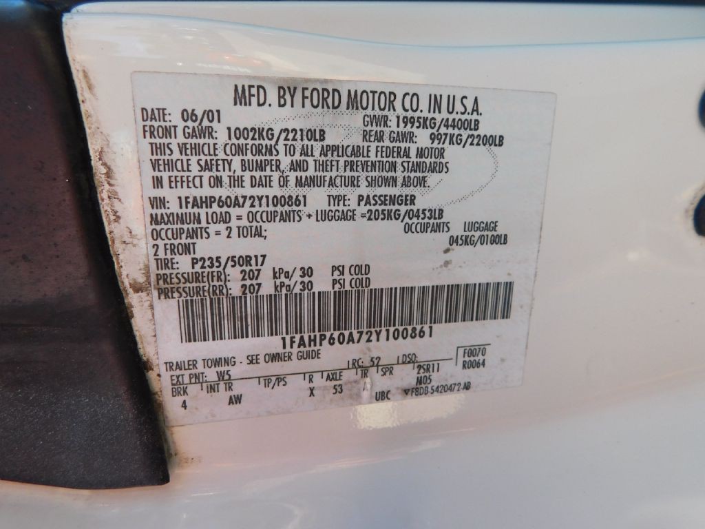 2002 Ford Thunderbird Image 15