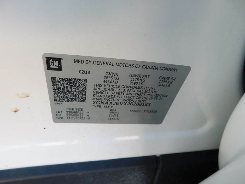 2018 Chevrolet Equinox Image 24