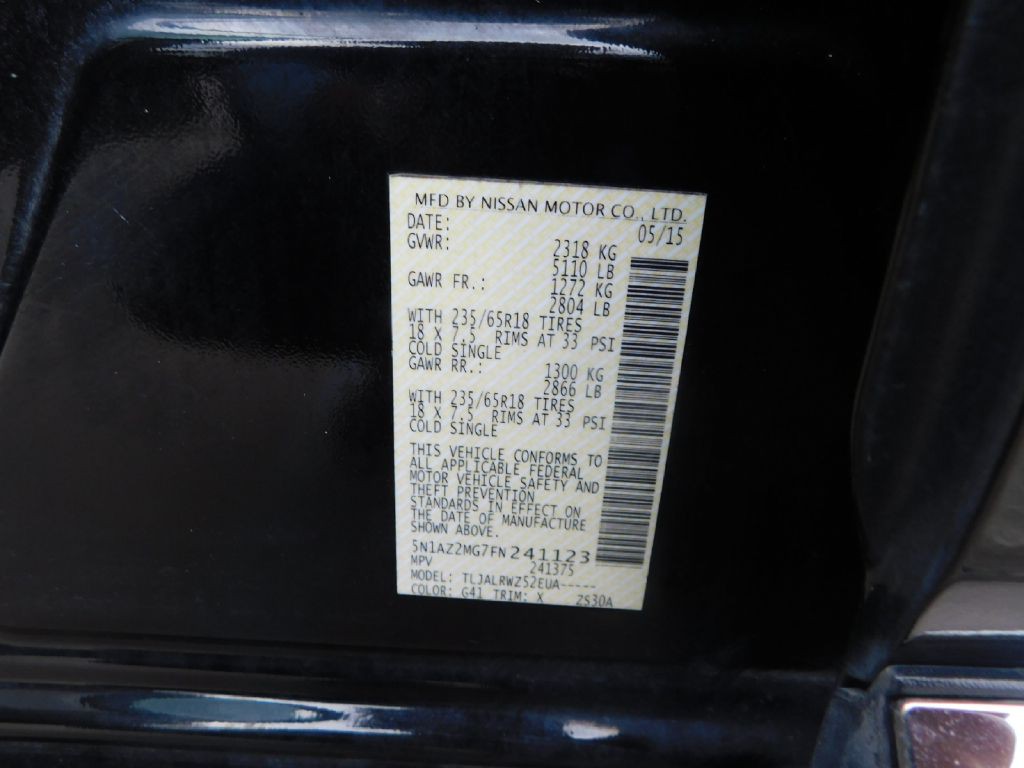 2015 Nissan Murano Image 23