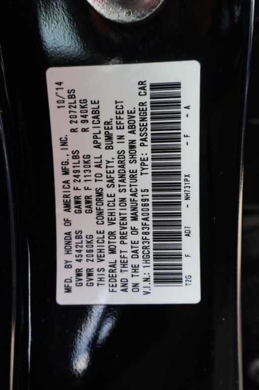 2015 Honda Accord Image 19