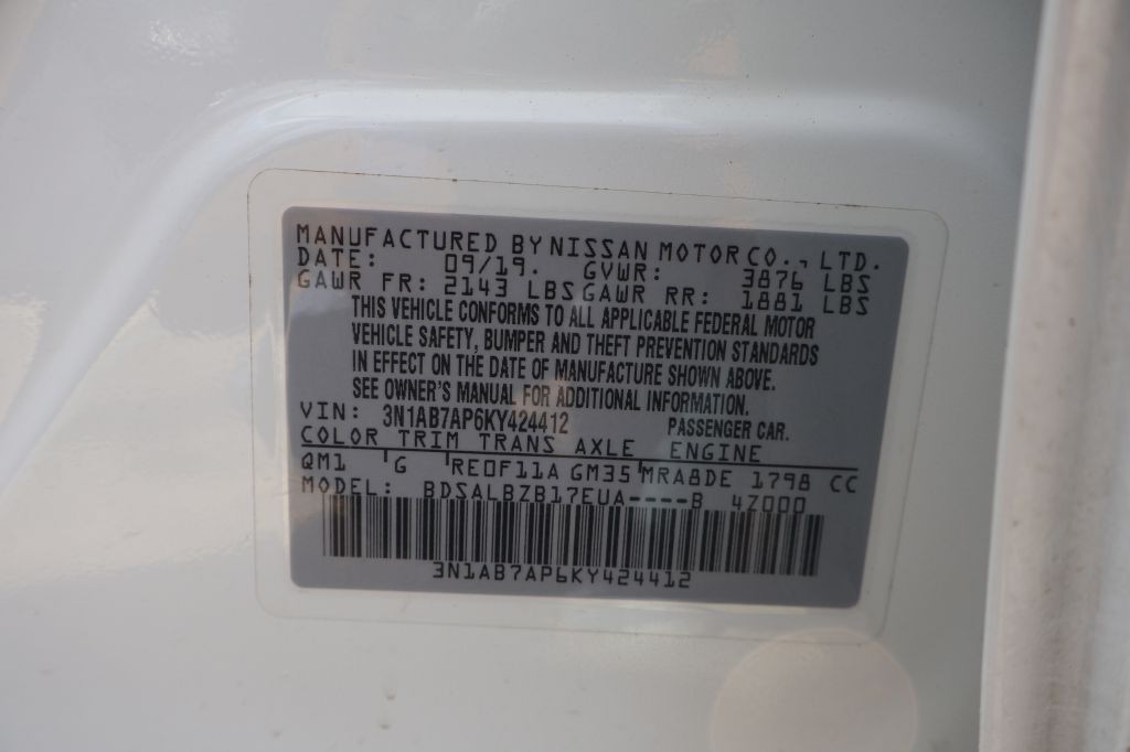 2019 Nissan Sentra Image 15