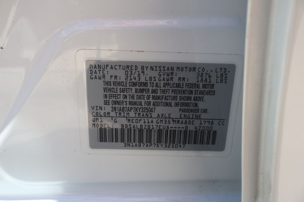 2019 Nissan Sentra Image 12