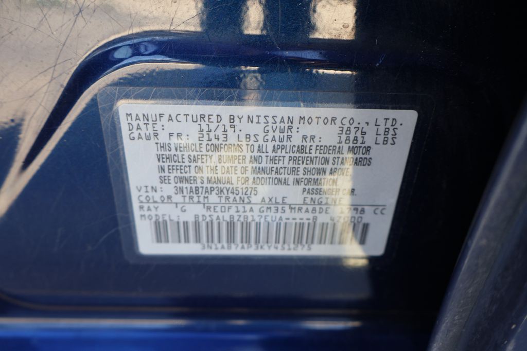 2019 Nissan Sentra Image 15