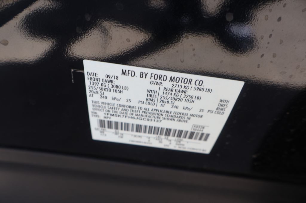 2018 Ford Explorer Image 12