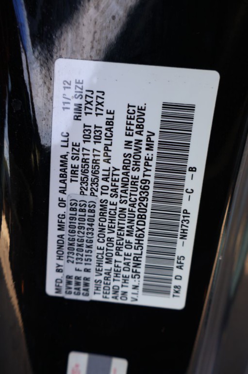2013 Honda Odyssey Image 18