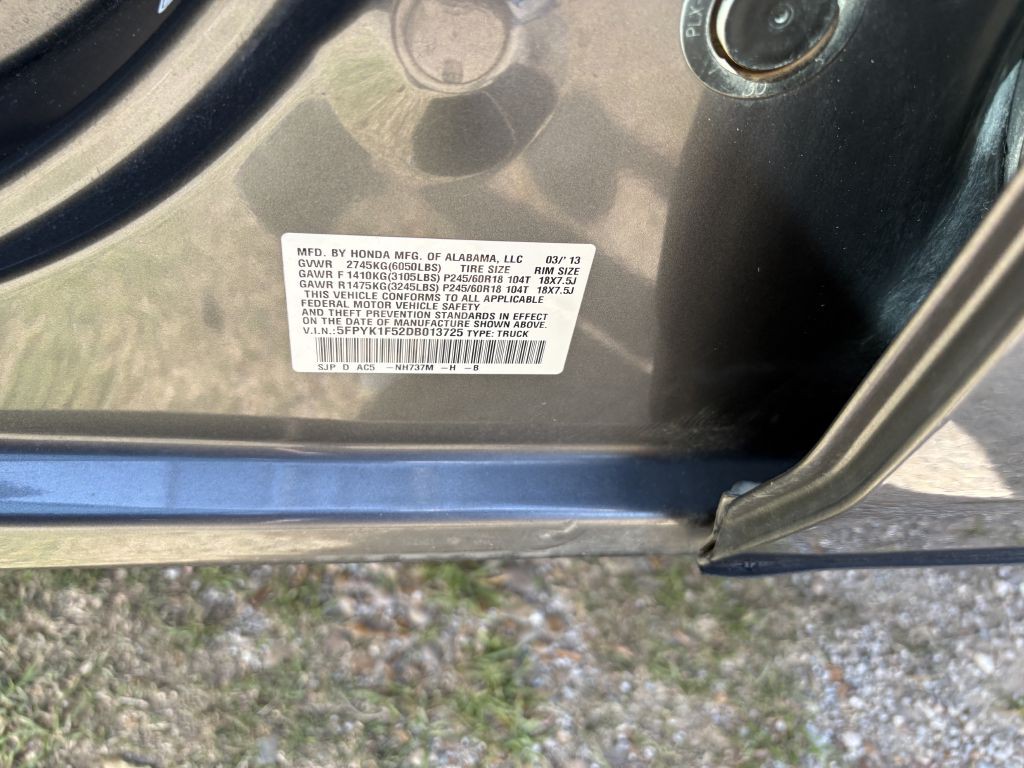 2013 Honda Ridgeline Image 22
