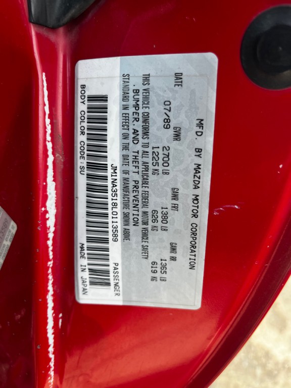 1990 Mazda MX-5 Miata Image 6